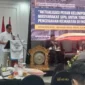 Kepala BNN Komjen Suyudi Ario Seto memaparkan strategi pemberantasan narkoba dalam seminar LCKI di Hotel Bidakara, Jakarta Selatan. (Posnews/Ist)