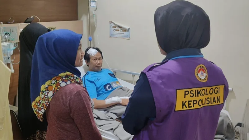 Korban ledakan di SMAN 72 Jakarta Utara alami gangguan pendengaran, pusat trauma healing disiapkan bekerja sama dengan KPAI dan psikolog profesional. (Posnews/Ist)
