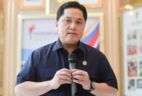 Erick Thohir menyampaikan tanggapan soal kerja sama FIFA dan Saudi Fund untuk pendanaan pembangunan stadion. (Posnews/Menpora)