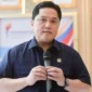 Erick Thohir menyampaikan tanggapan soal kerja sama FIFA dan Saudi Fund untuk pendanaan pembangunan stadion. (Posnews/Menpora)