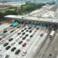 Kepadatan kendaraan di Tol Jakarta-Cikampek saat arus mudik Lebaran 2026. (Posnews/Ist)