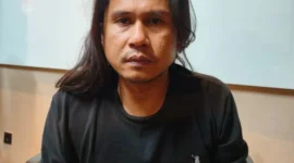 Kurir ribuan pil ekstasi ditangkap Bareskrim Polri di Tangerang. (Posnews/Ist)
