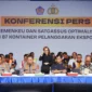 Kapolri Listyo Sigit Prabowo saat konferensi pers pengungkapan ekspor ilegal CPO di Tanjung Priok, Jakarta Utara. (Ist)