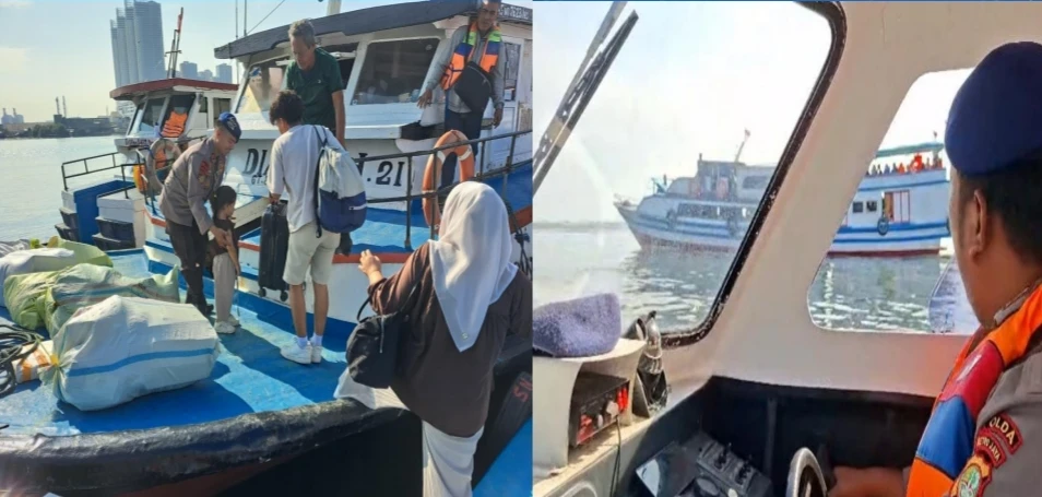 Ditpolairud Polda Metro Jaya mengamankan wisata bahari Ancol dan Dermaga Kepulauan Seribu. Patroli humanis pastikan warga aman dan nyaman berlibur.