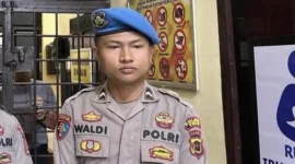 Pelaku, Bripda Waldi (22) anggota aktif Polres Tebo. (Ist)