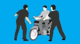 Ilustrasi, Rampok sepeda motor korban. (Posnews/Ist)
