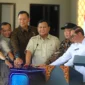 Presiden Prabowo Subianto meresmikan Stasiun Tanah Abang, Jakata Pusat skaligus inspeksi rel kereta dan fasilitas publik. (Setpres)

