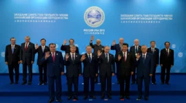 Foto, Tampak para pemimpin negara menghadiri SCO Leader Summit. Dok: Istimewa.