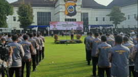 Foto, Polda DIY gelar Apel Besar Jaga Warga untuk perkuat sinergi keamanan. Ratusan warga siap jadi garda terdepan antisipasi kejahatan jalanan dan konflik sosial. Dok: X (@merapi_uncover).