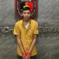 Polisi Polda Metro Jaya menangkap R pelaku penembakan hansip di Cakung ditangkap di Pelabuhan Bakauheni, Lampung. (Posnews/Ist)