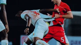 Timnas Indonesia U-22 kalah 0-3 dari Timnas Mali U-22 di Stadion Pakansari, Bogor. (Posnews/PSSI)