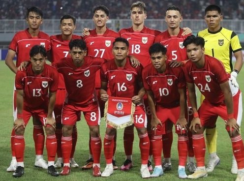 Skuad Timnas Indonesia U-22 untuk SEA Games 2025 di Thailand. (Posnews/PSSI)