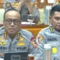 Wakapolri Komjen Dedi Prasetyo memaparkan evaluasi quick response time Polri dalam rapat kerja bersama Komisi III DPR RI. (Posnews/Video DPR)
