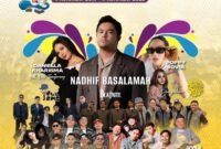 Konser gratis Nadhif Basalamah di Alun-alun Kota Tangerang.