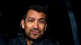 Giovanni van Bronckhorst, asisten pelatih Liverpool yang memiliki darah keturunan Indonesia.