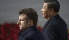 Otonomi di tengah tekanan. Kanselir Jerman Friedrich Merz, Presiden Prancis Emmanuel Macron, dan PM Inggris Keir Starmer menyerukan kemandirian pertahanan Eropa guna menghadapi retorika isolasionis Washington. Dok: Human Right Watch.