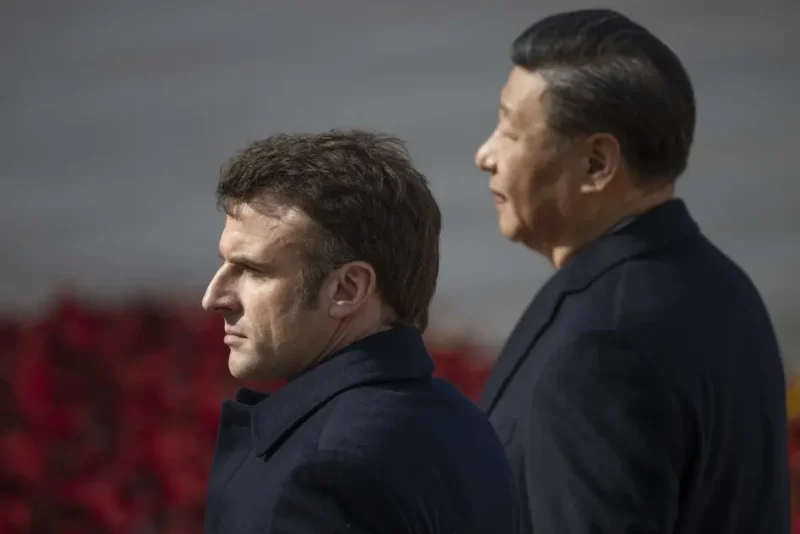 Macron tiba di Beijing dengan agenda padat. Dari lobi dagang kurangi defisit hingga misi diplomatik tekan Rusia, akankah Xi Jinping luluh? Dok: Human Right Watch.