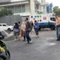 Banjir rob setinggi 30 cm merendam pemukiman elite Pantai Mutiara Pluit Jakarta Utara. (Posnews/MR)