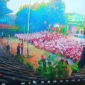 Detik-detik mobil SPPG menerobos lapangan dan menabrak siswa SDN Kalibaru 01 terekam CCTV. (Posnews/Dok.CCTV)
