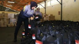 Distribusi bantuan logistik Polri untuk korban terdampak bencana di Aceh, Sumut, dan Sumbar. (Posnews/Ist)