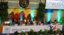 PBB ambil langkah tegas di Nairobi! 11 resolusi baru diadopsi untuk lawan krisis iklim. Simak poin penting soal perlindungan karang, AI berkelanjutan, dan manajemen limbah. Dok: Istimewa.