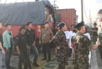 Kapal KKP ORCA 05 mengangkut 35 ton bantuan kemanusiaan dari Muara Baru untuk korban Bencana Sumatera. (Posnews/Ist)