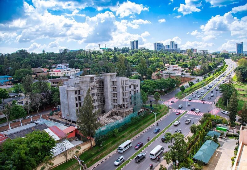 Foto, tampak Kota Kigali, salah satu kota besar yang terletak di Rwanda. Dok: Istimewa.