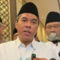 KH Zulfa Mustofa saat ditetapkan sebagai Pj Ketua Umum PBNU dalam Rapat Pleno di Hotel Sultan Jakarta. (Posnews/Ist)
