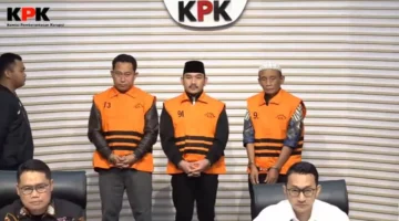 KPK mengungkap dugaan ijon proyek yang menyeret Bupati Bekasi Ade Kuswara Kunang. Dok: Posnews/KPK