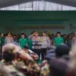 Kapolri Jenderal Listyo Sigit Prabowo memimpin Apel Kebangsaan Banser di Cirebon dalam rangka pengamanan Natal 2025 dan Tahun Baru 2026. (Posnews/Ist)