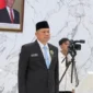 Kepala BNN RI Komjen Suyudi Ario Seto melantik Kombes Dedy Tabrani sebagai Kepala BNN Kalimantan Tengah di Gedung Tan Satrisna BNN, Cawang. (Posnews/Ist)