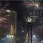 Suasana Jalan Sudirman–Thamrin Jakarta di malam perayaan Tahun Baru. (Posnews/Ist)