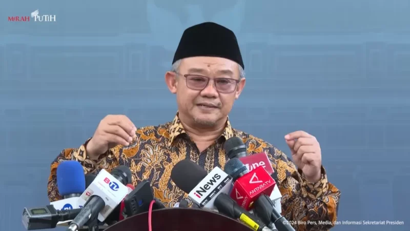 Menteri Pendidikan Dasar dan Menengah Abdul Mu’ti. (Posnews/Setpres)