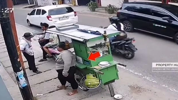 Pasutri di Jakarta Barat Ditangkap Usai Gasak Uang Bakso. (Posnews/Humas)
