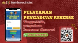 Masyarakat dapat membuat pengaduan secara online melalui aplikasi, chat WhatsApp, atau telepon ke Bareskrim Polri. (Posnews/Ist)