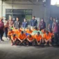 Pemusnahan narkoba di incinerator PT WASTEC Cilegon Banten oleh Bareskrim Polri. (Posnews/Ist)