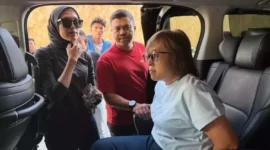 Gembong narkoba Dewi Astutik saat diamankan dalam operasi gabungan internasional di Kamboja. (Posnews/Ist)