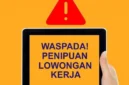 Ilustrasi penipuan lowongan kerja. (Posnews/Ist)