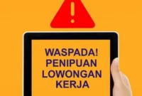 Ilustrasi penipuan lowongan kerja. (Posnews/Ist)