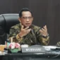 Mendagri Tito Karnavian saat rapat koordinasi pemulihan pascabencana Sumatra membahas penambahan 5.000 personel BKO TNI dan Polri. (Posnews/Kemendagri)