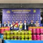 Polisi Polda Metro Jaya menggerebek gudang gas oplosan elpiji 3 kg di Jakarta Timur dan Depok
