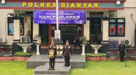 Gedung Polres Gianyar. (Posnews/Ist)