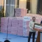 Presiden Prabowo Subianto dan Jaksa Agung ST Burhanuddin saat penyerahan lahan kawasan hutan hasil kerja Satgas PKH di Gedung Kejaksaan Agung. (Posnews/Kejagung)