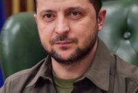 Nampak Volodymyr Zelenskyy, Presiden yang memimpin negara Ukraina. Dok: Istimewa.