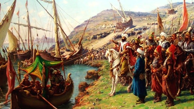 Ilustrasi, Tembok legendaris runtuh, peta dunia berubah selamanya. Jatuhnya Konstantinopel memaksa Eropa mencari jalan ke laut, memicu era penjajahan global. Dok: Istimewa.