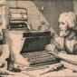 Ilustrasi, Jauh sebelum internet, mesin cetak Gutenberg adalah 