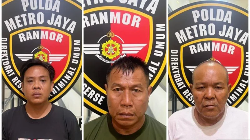 Komplotan penipuan dengan modus mengaku ditabrak. (Posnews/PMJ)