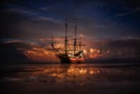 Ilustrasi, Lupakan Karibia! Ribuan tahun lalu, bajak laut sudah kuasai Mediterania. Julius Caesar pernah diculik, dan Pompey akhirnya basmi mereka. Dok: Istimewa.