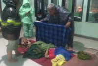 Bu Maya warga Kali Baru, Cilincing, Jakut meninggal tersetrum listrik. (Posnews/MR)