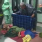 Bu Maya warga Kali Baru, Cilincing, Jakut meninggal tersetrum listrik. (Posnews/MR)